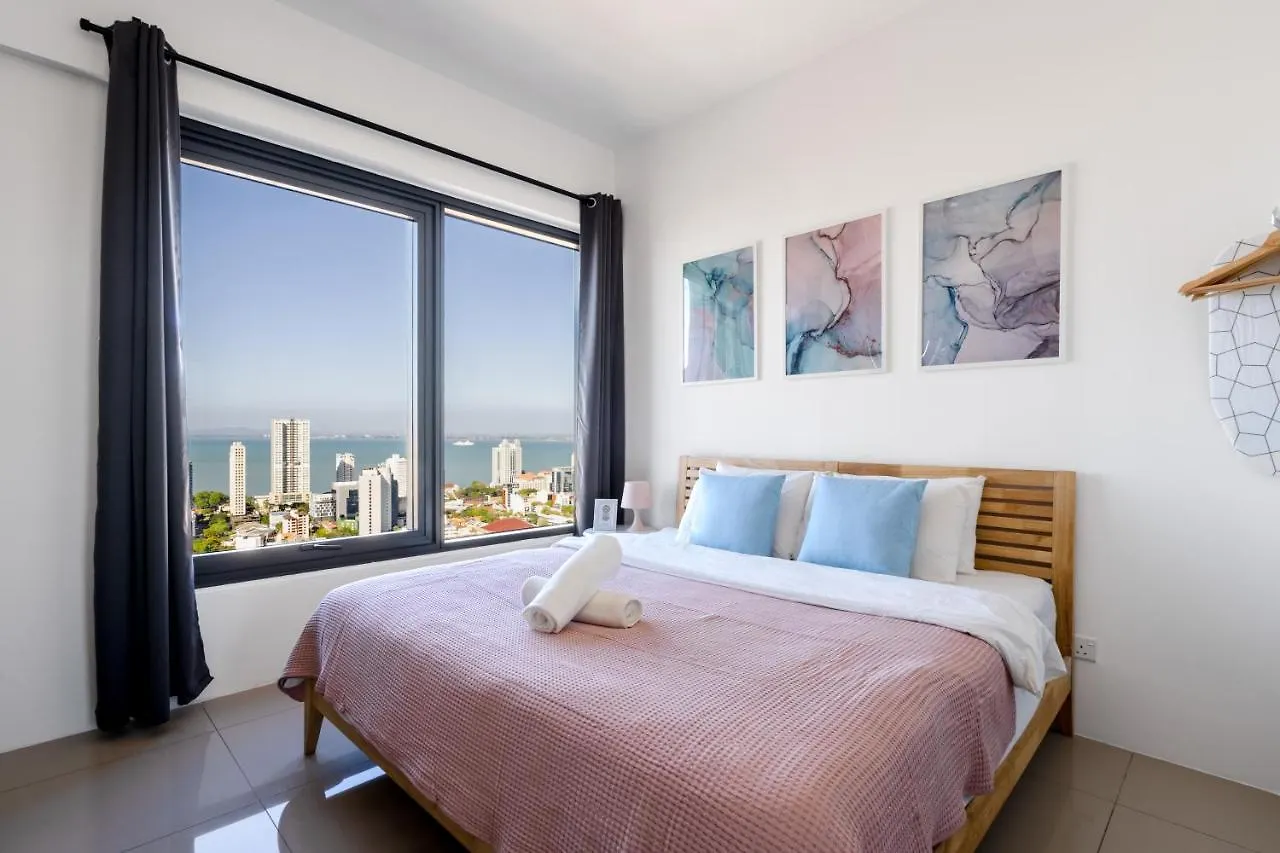 De Pastel Studio - Seaview At 218 Tropicana Near Komtar Food Heaven With Netflix & Tv Box Джорджтаун 0*,  Малайзия