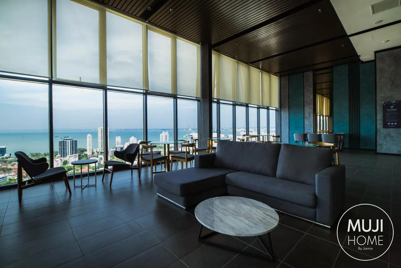 Апартаменты De Pastel Studio - Seaview At 218 Tropicana Near Komtar Food Heaven With Netflix & Tv Box Джорджтаун
